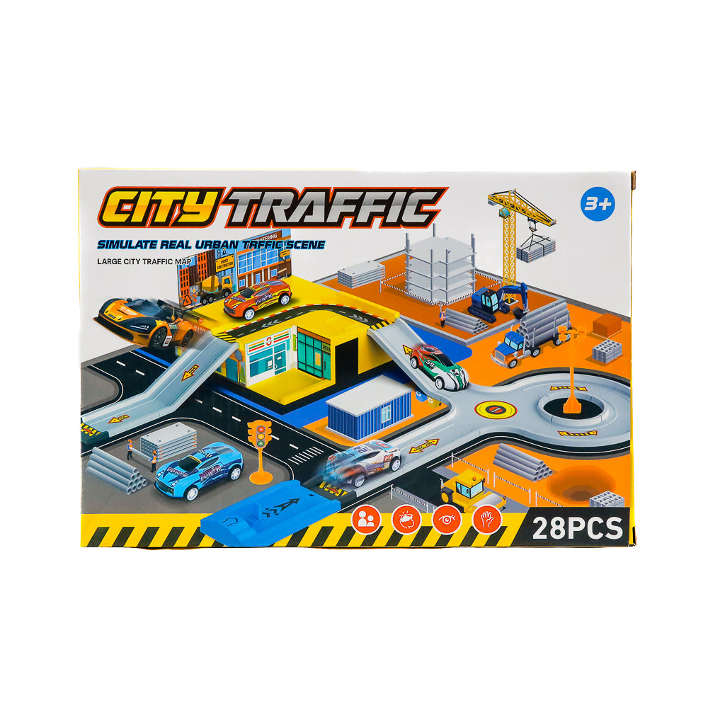 City Traffic Parking Lot 1000184
