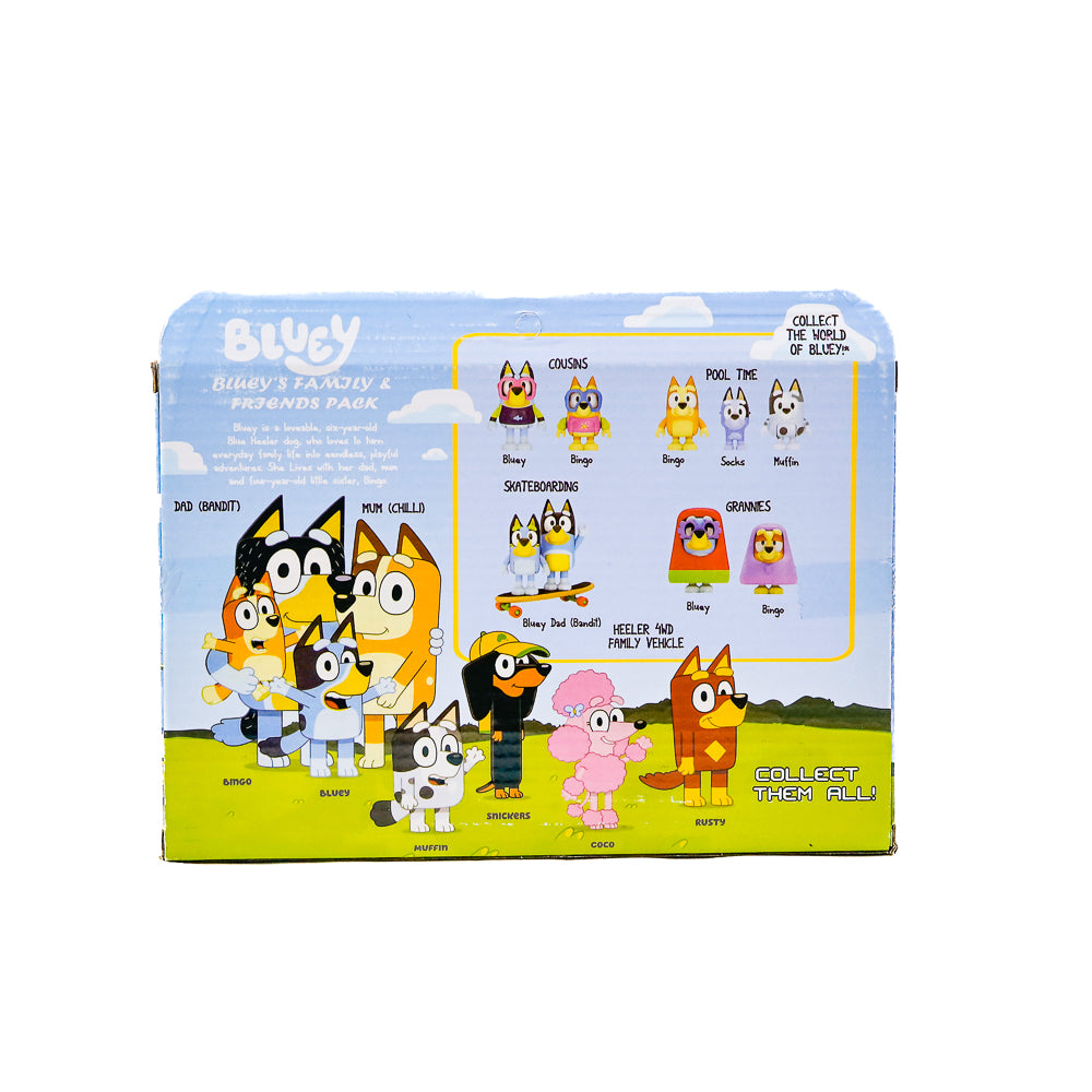 Bluey Action Figure Set 1025116
