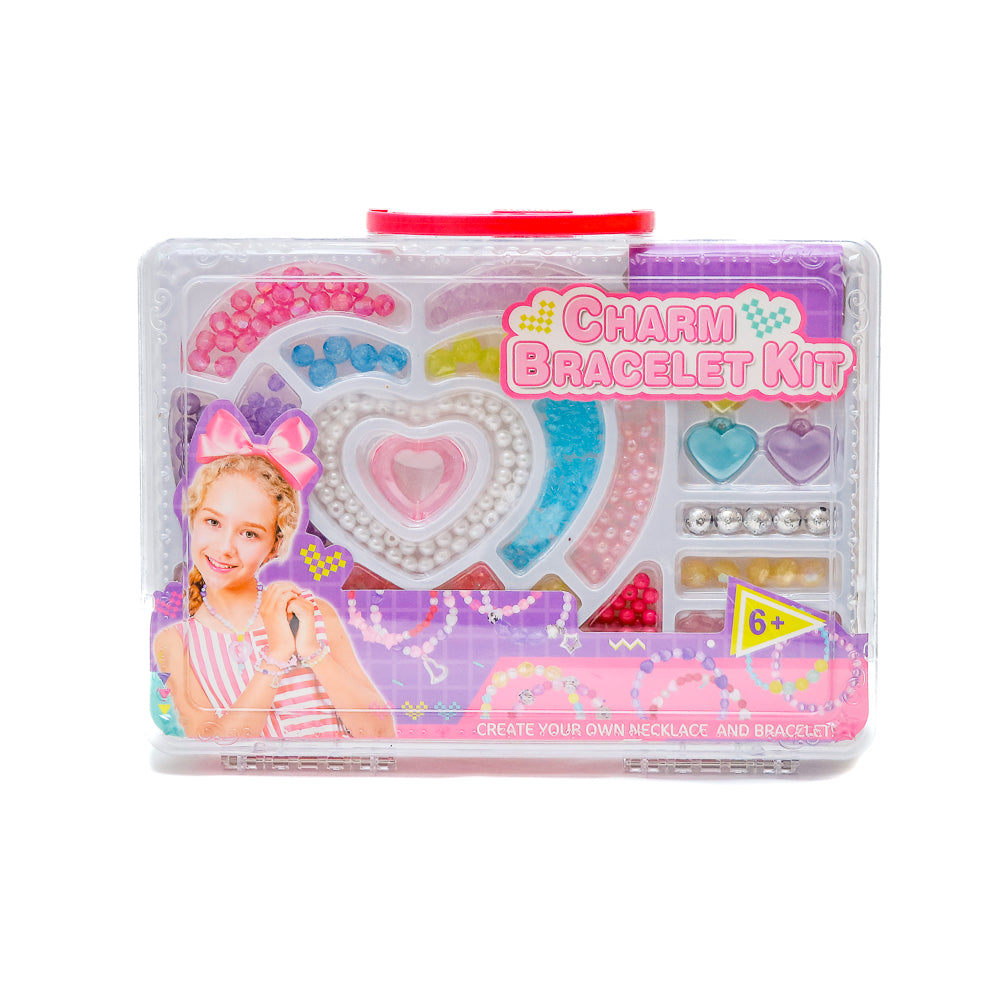 Heart Themed Charm Bracelet Kit 7108995
