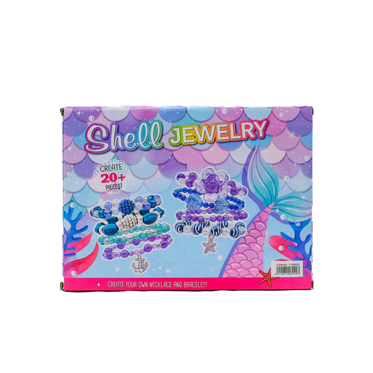Mermaid Shell Bead Set 7108990 (in vibrant aquatic color)