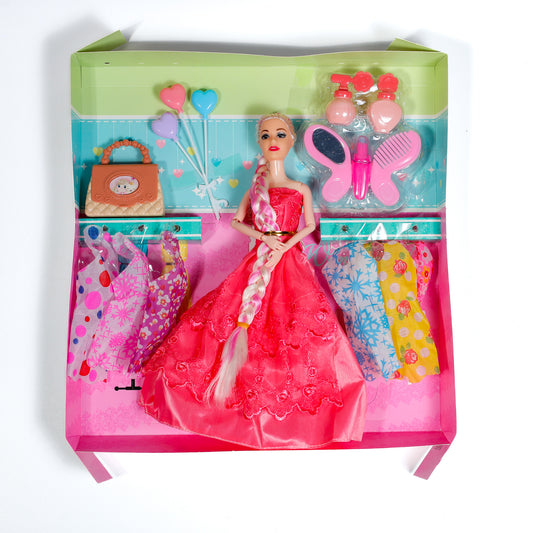 Doll with accessories JS999C-3