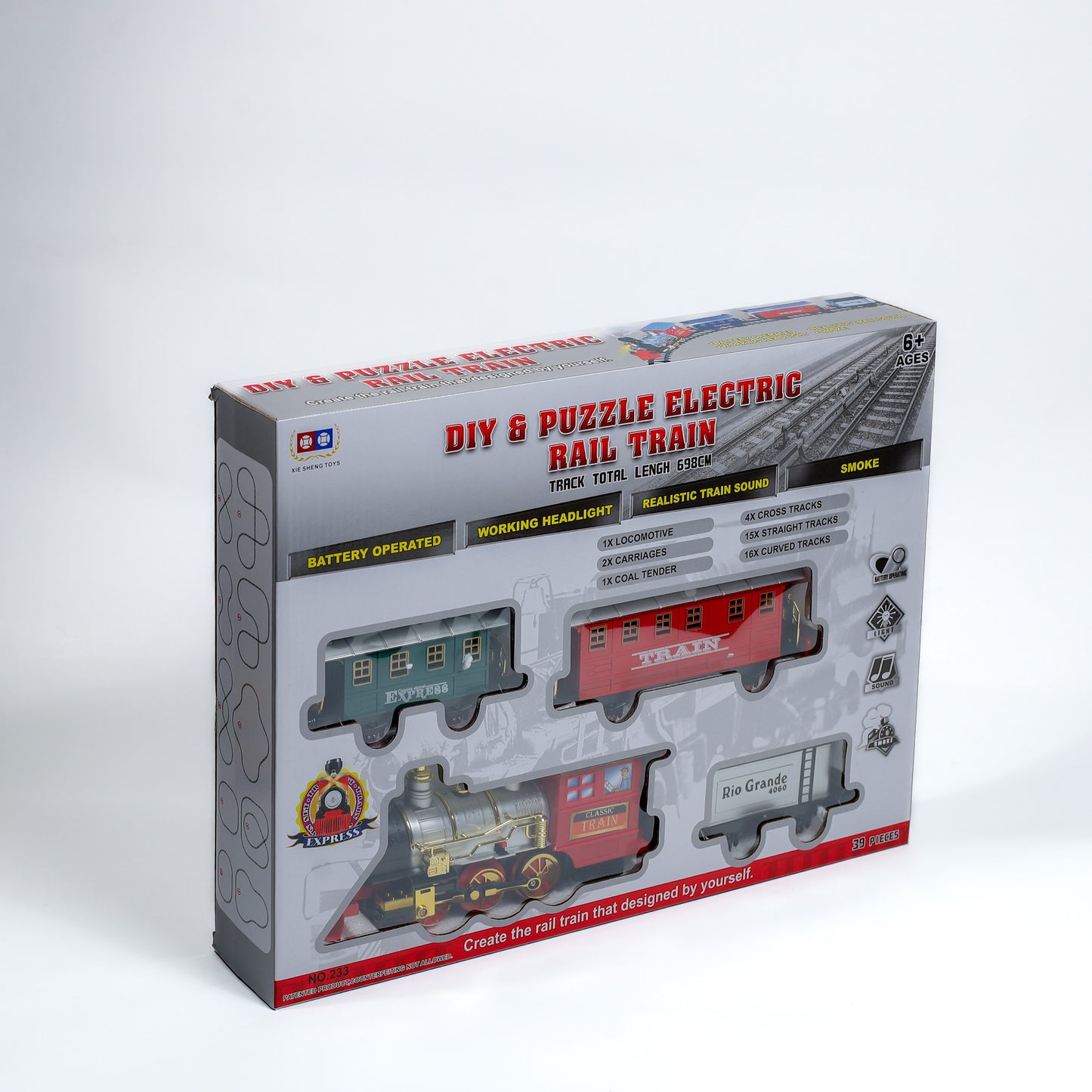Train Set Battery Operated (233)