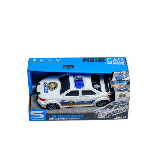 Police Car Friction Pull and Go (JS167C)