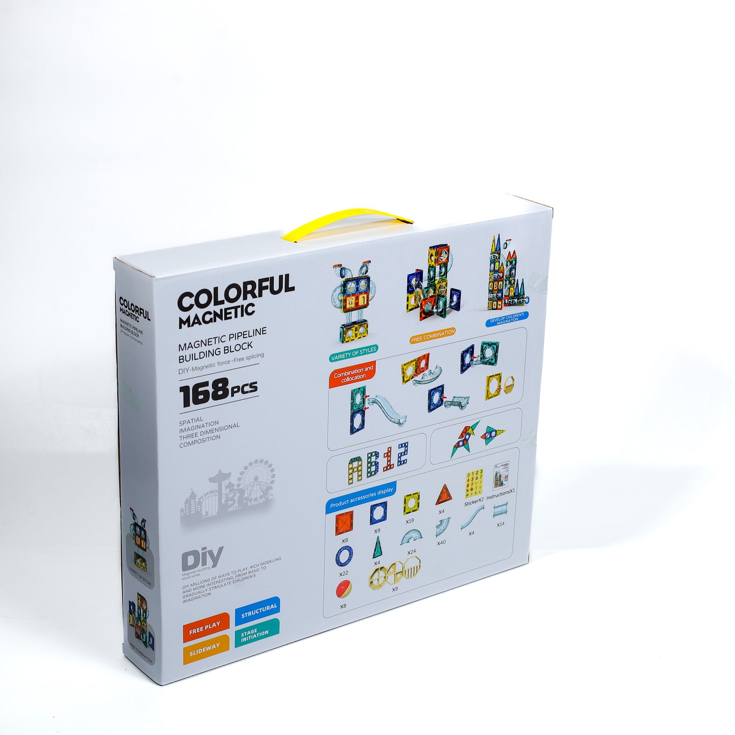 Magnetic Blocks Set (9923B)