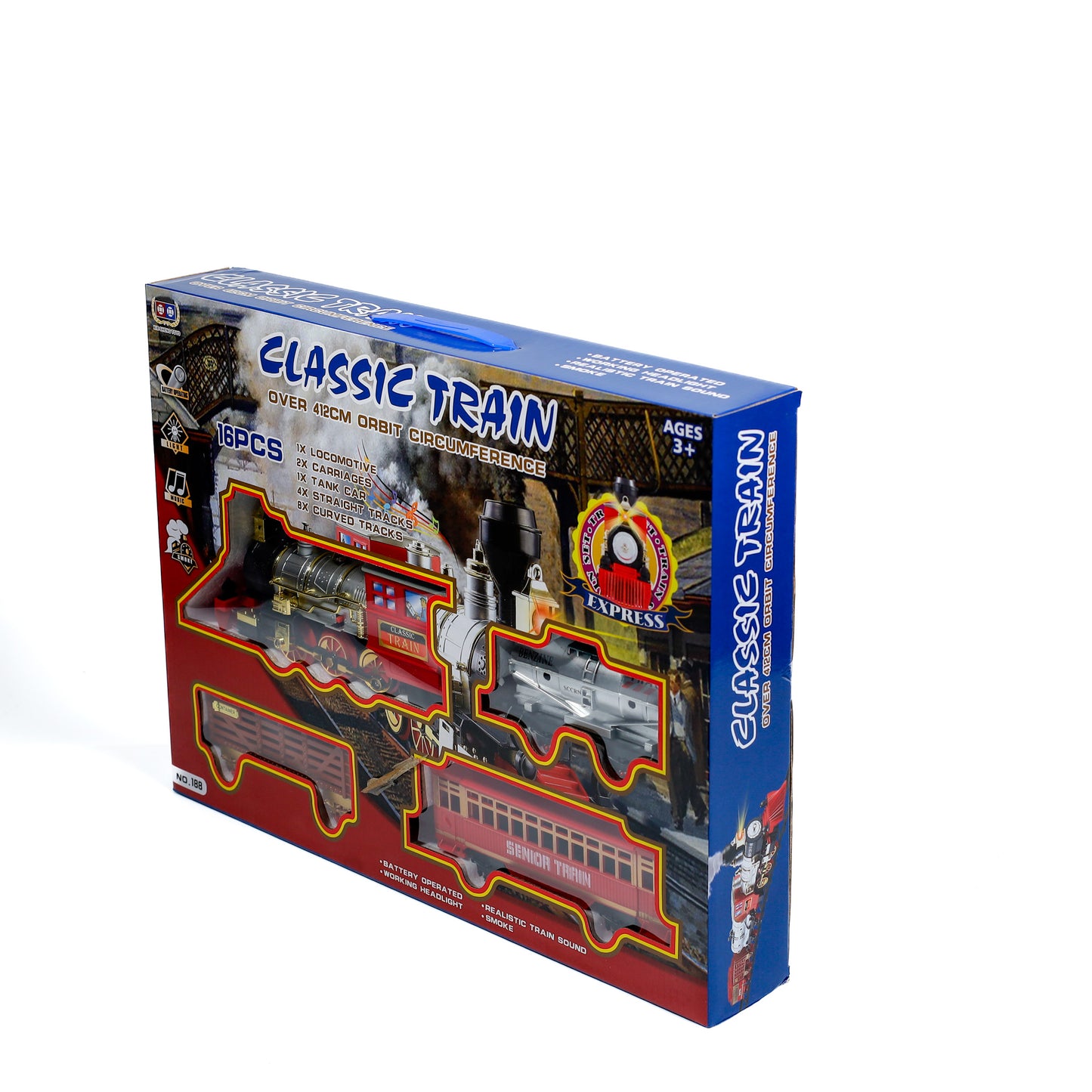 Train Set Battery Operated (188)