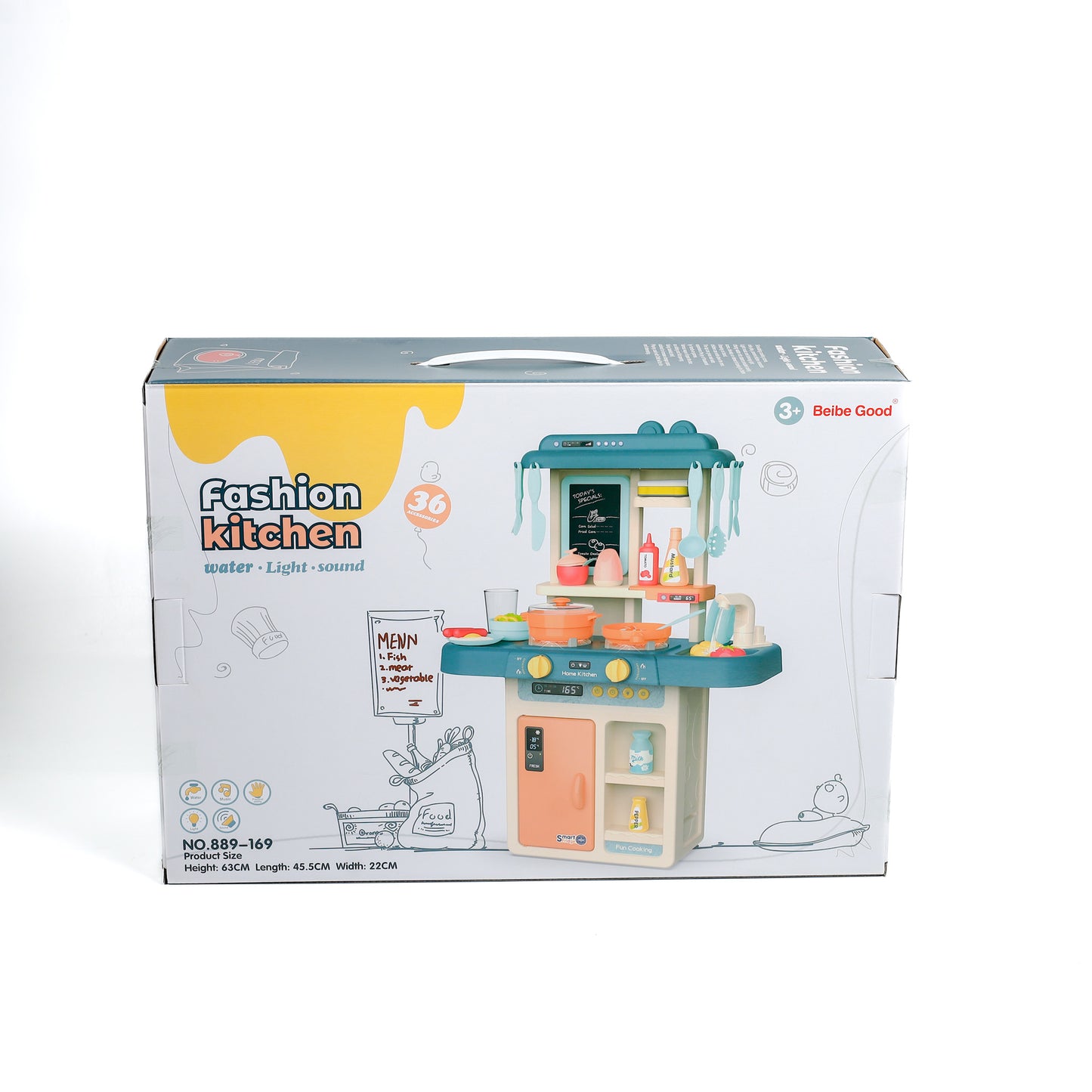 kitchen set 36 pieces 889-169