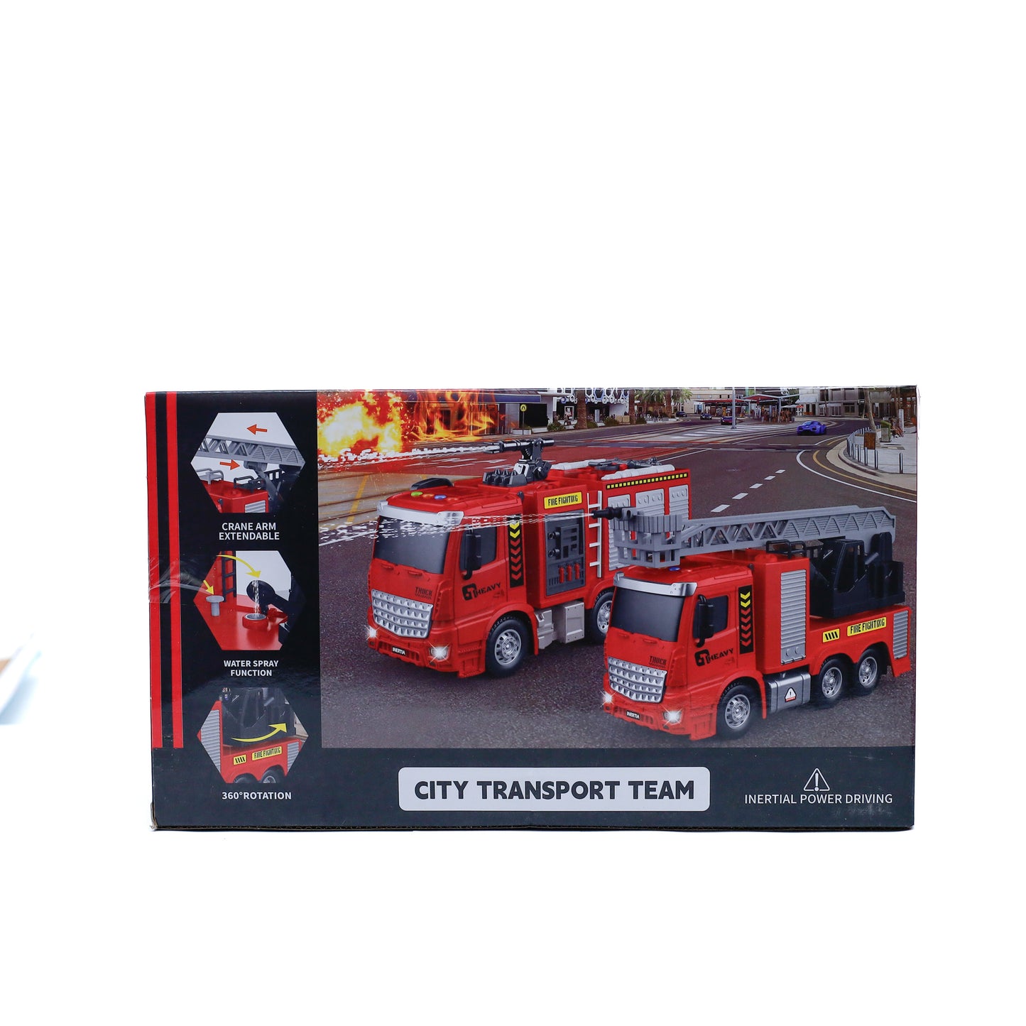 Pull-back Fire Brigade Truck LY777-5
