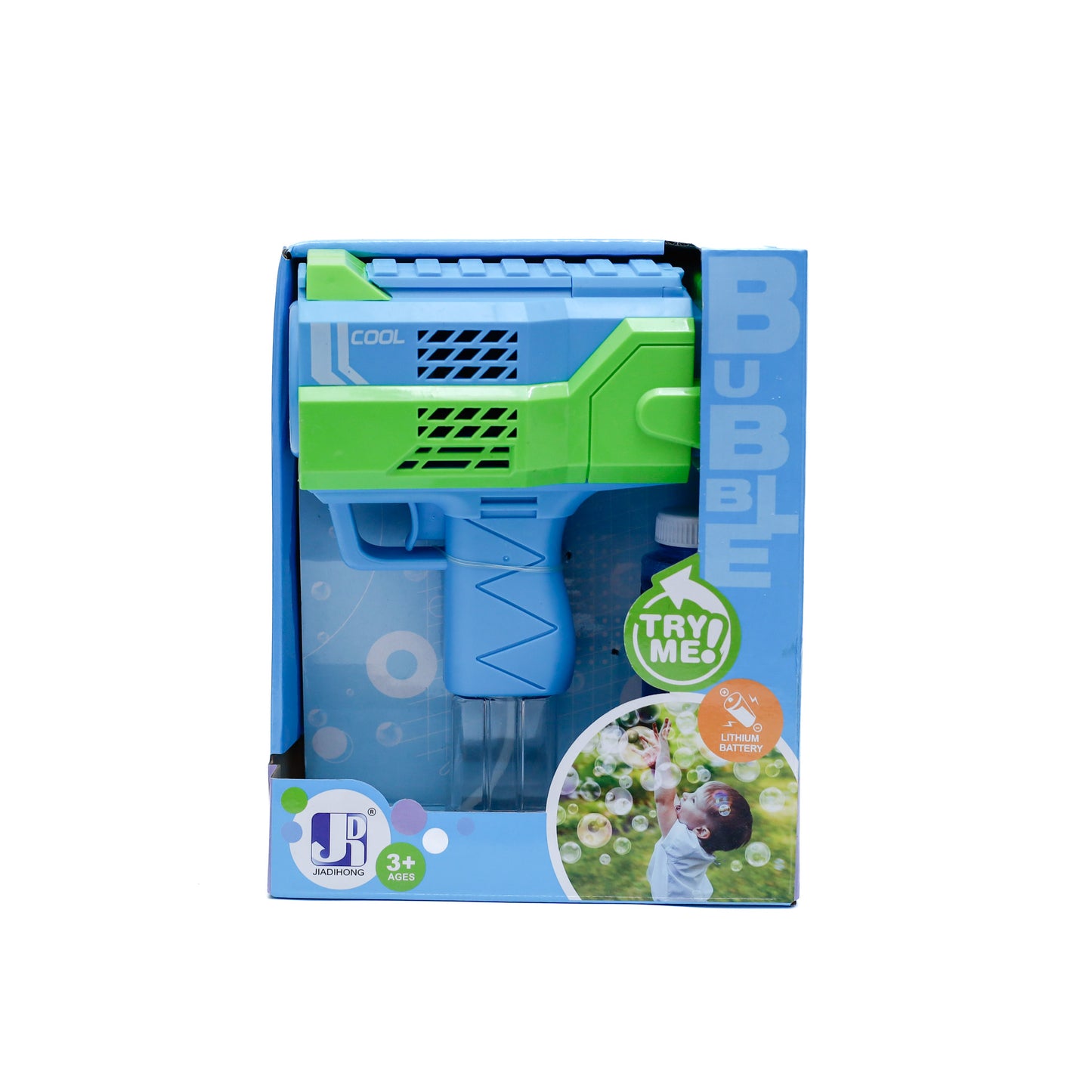 Small Battery Operated Bubble Blaster Gun P81548