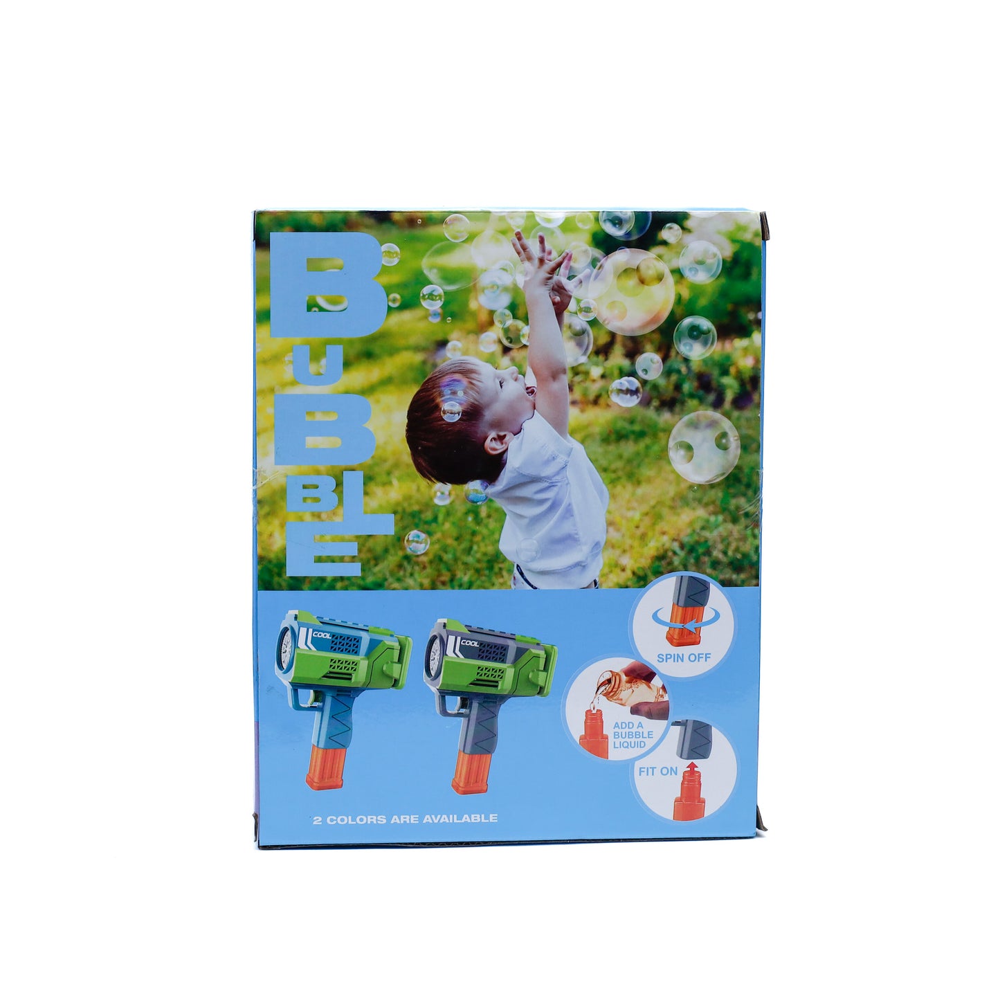 Small Battery Operated Bubble Blaster Gun P81548