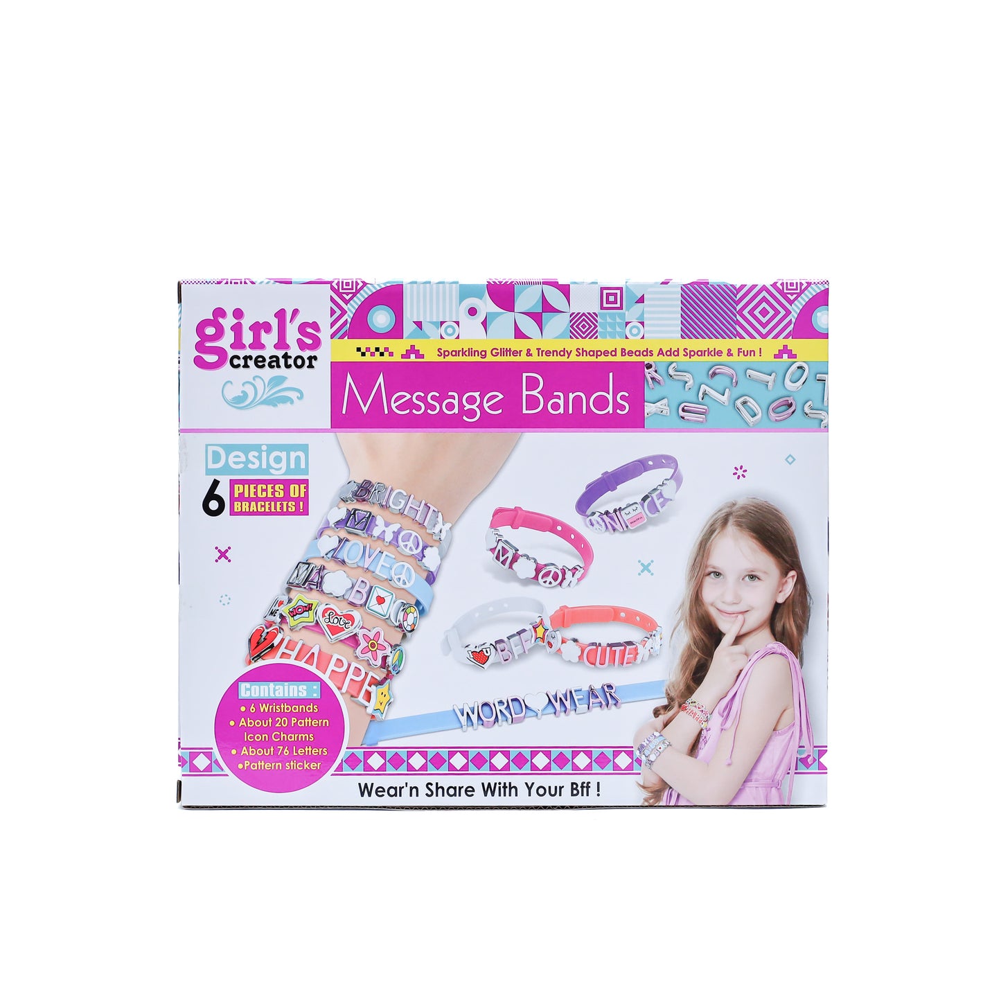 Alphabetic Message Bands MBK-338