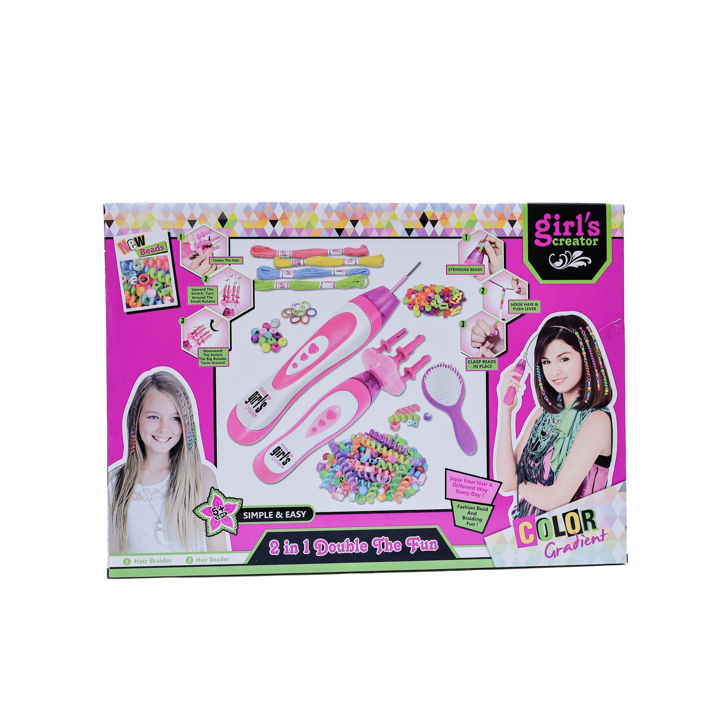 3 in 1 Hair Beader & Braider Kit MBK-278A