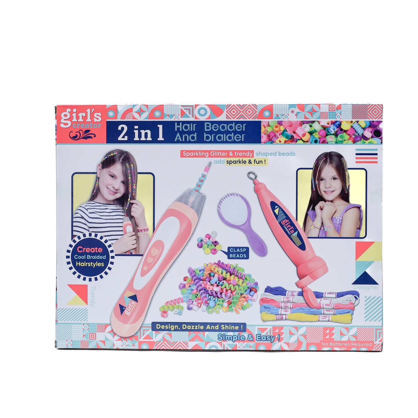 2 in 1 Hair Beader & Braider Set MBK-272K