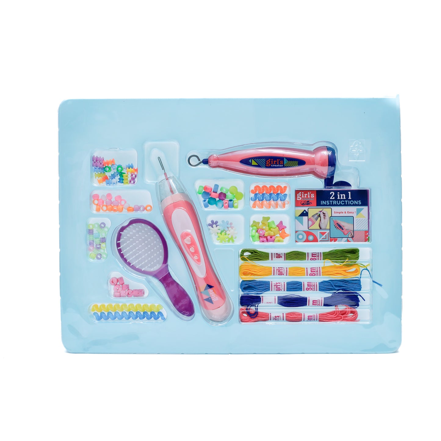 2 in 1 Hair Beader & Braider Set MBK-272K