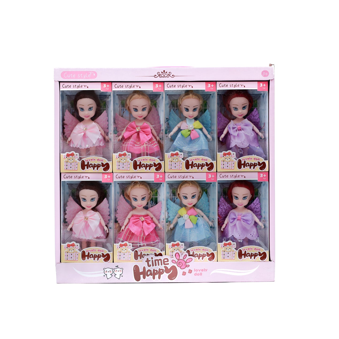 Colorful Doll Set 1910