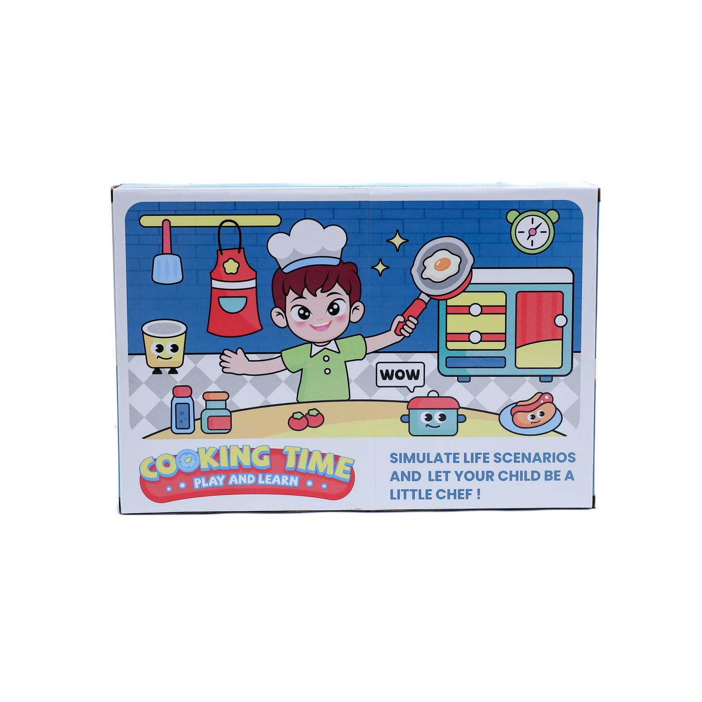Small Kitchen with Food Set 9063