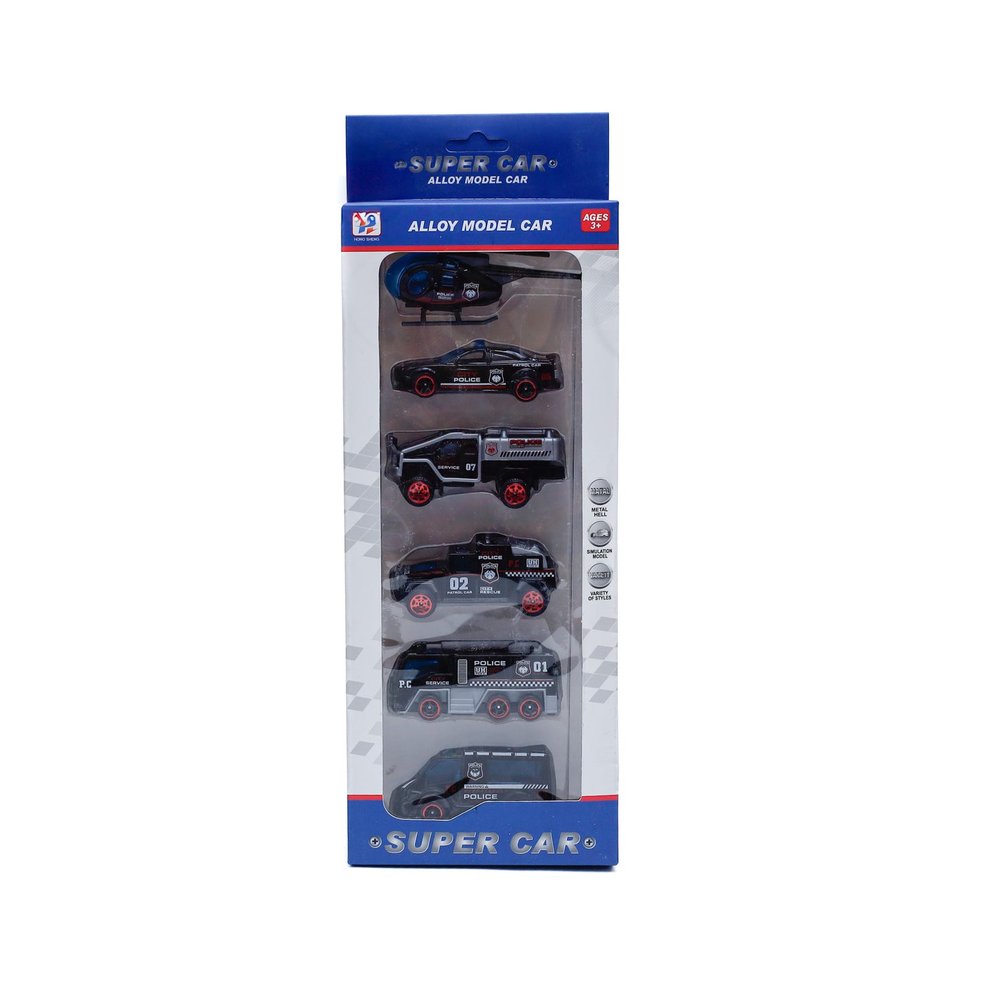 Super Car Alloy Model Set HS-18
