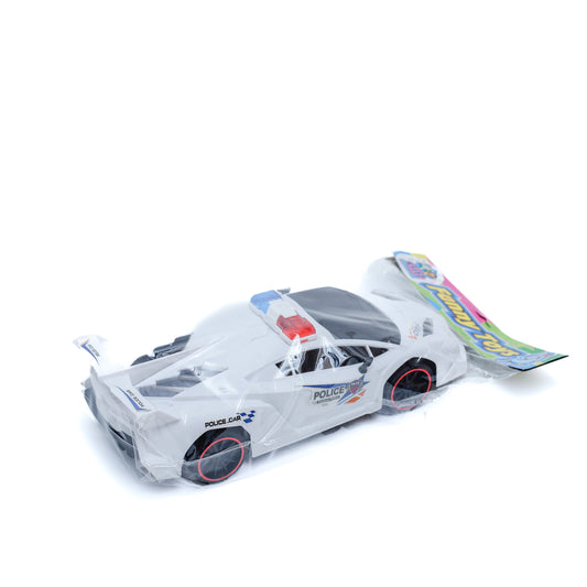 Pull-Back White Lamborghini Police Car 99700-1
