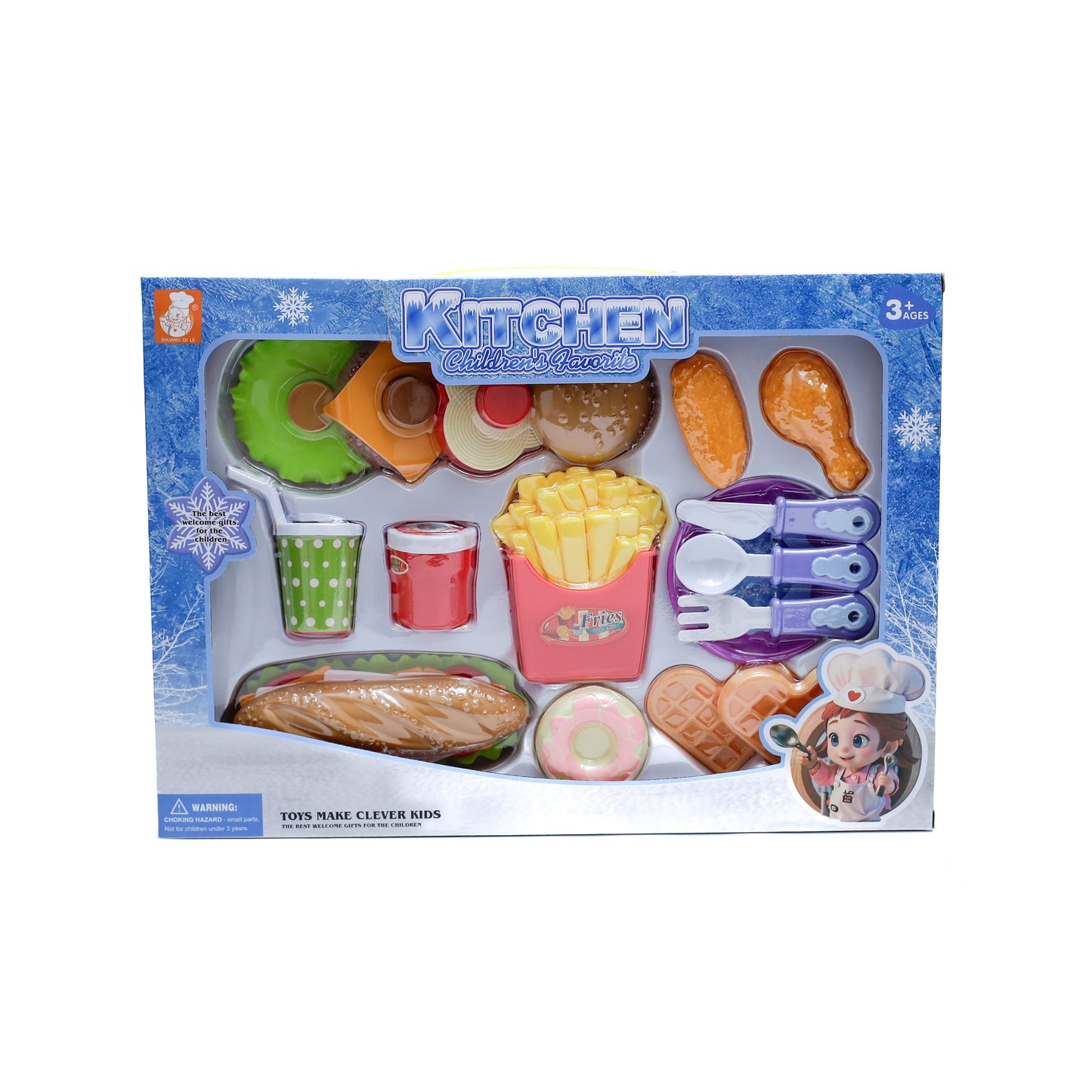 Pretend Play Food Set 908-6A