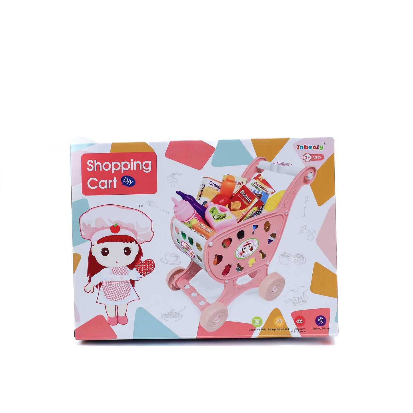 Pink Shopping Cart 978-2