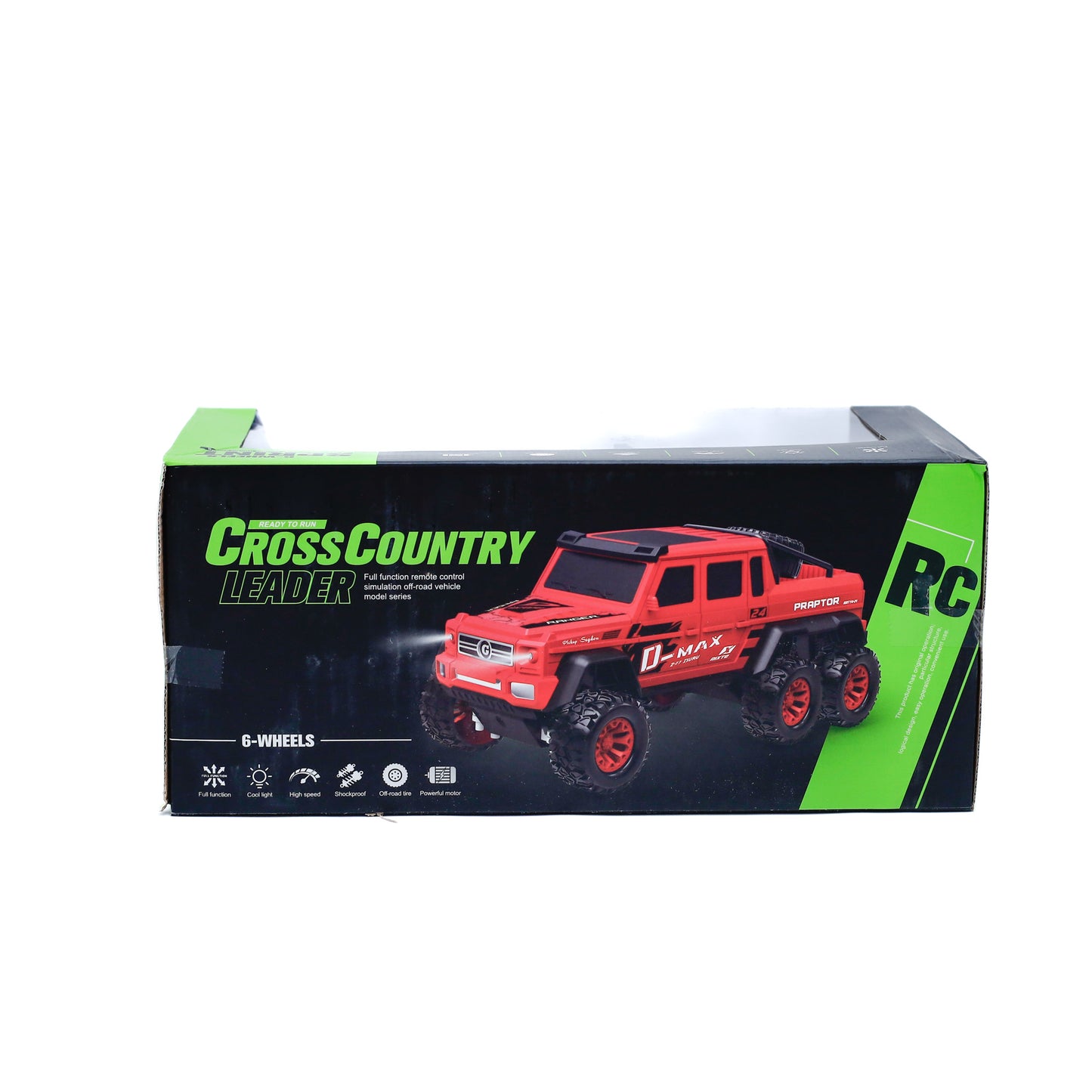 Remote Control 6 Wheel Car 500A