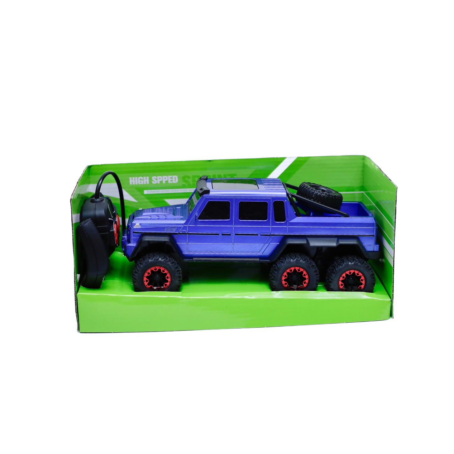 Remote Control 6 Wheel Car 500A