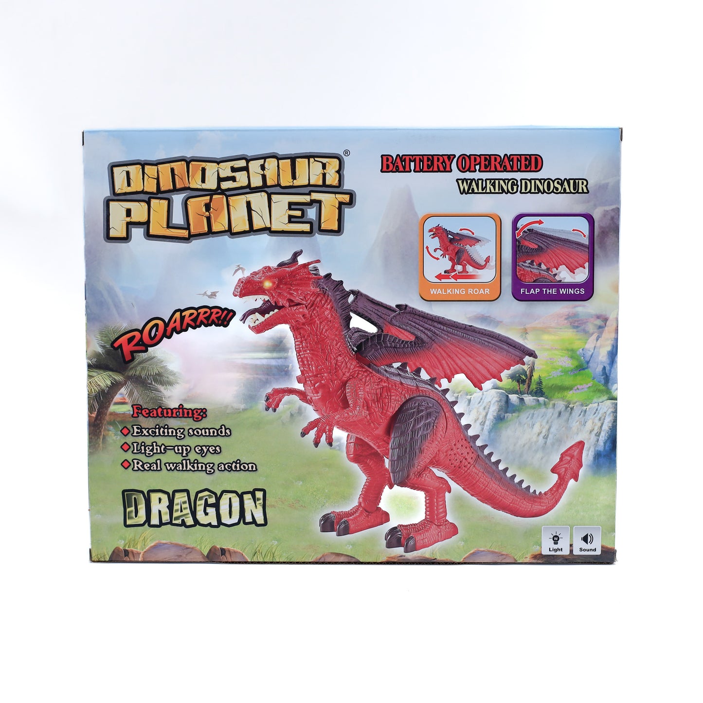 Battey Operated Walking Dragon RS6153