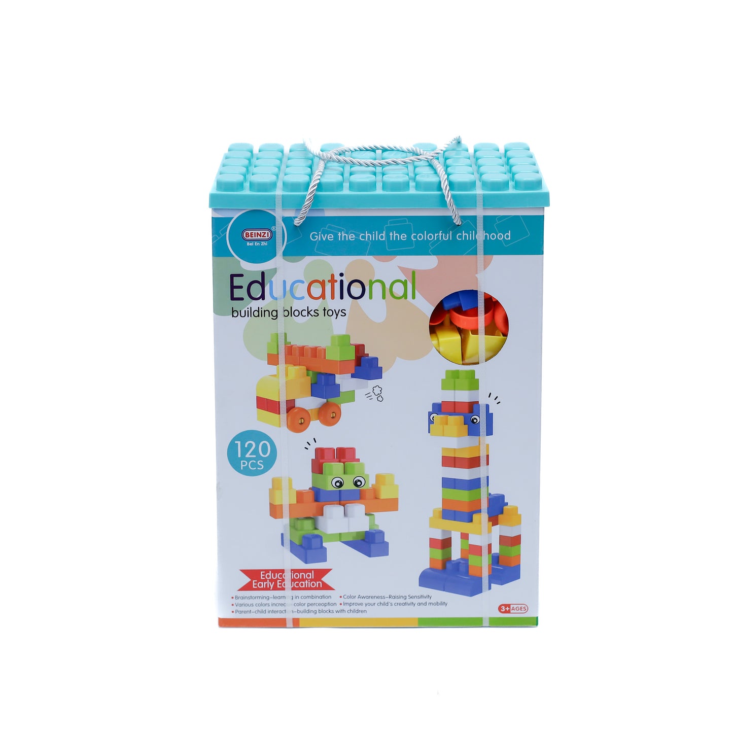 120 Pieces Educational Building blocks 66102