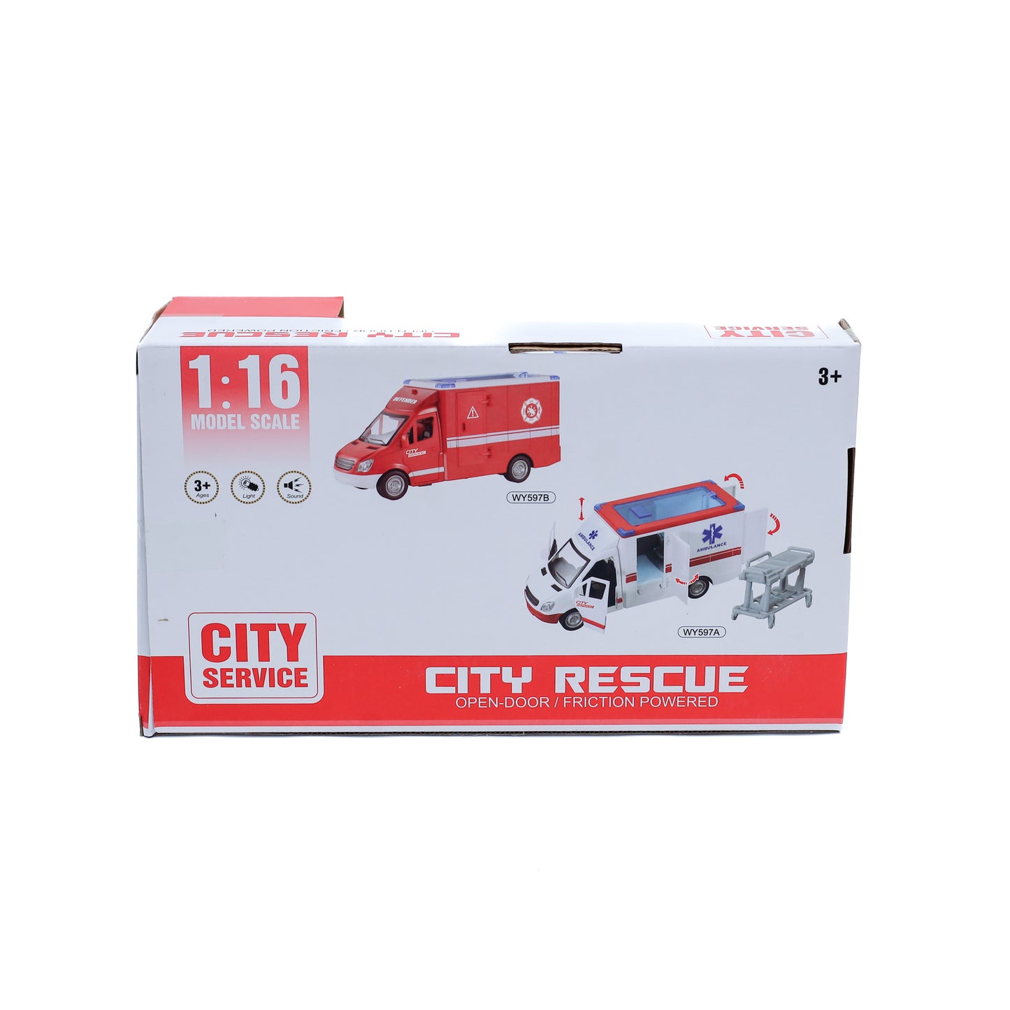 Friction City Rescue Ambulance WY597B