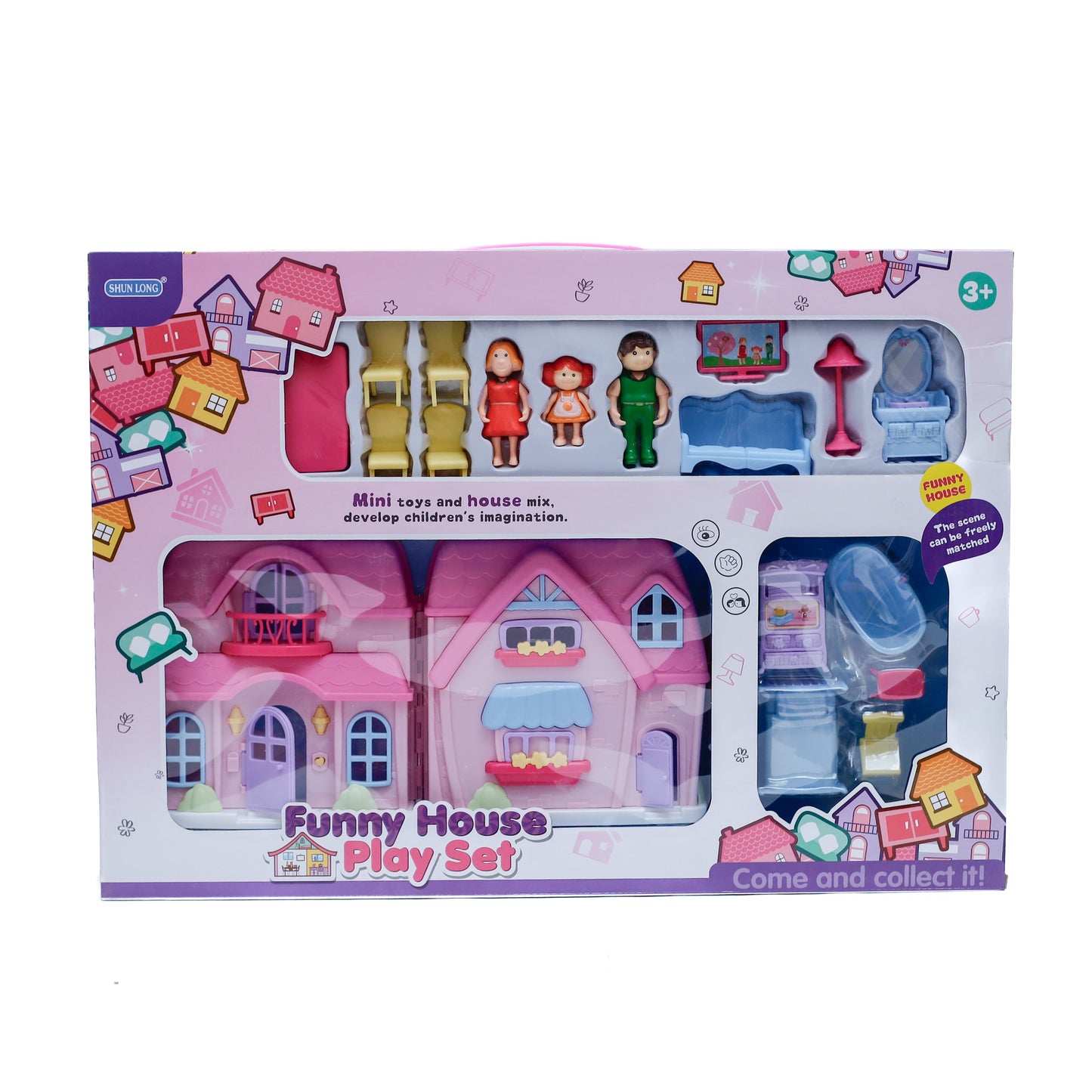 Funny House Play Set 517C-1N