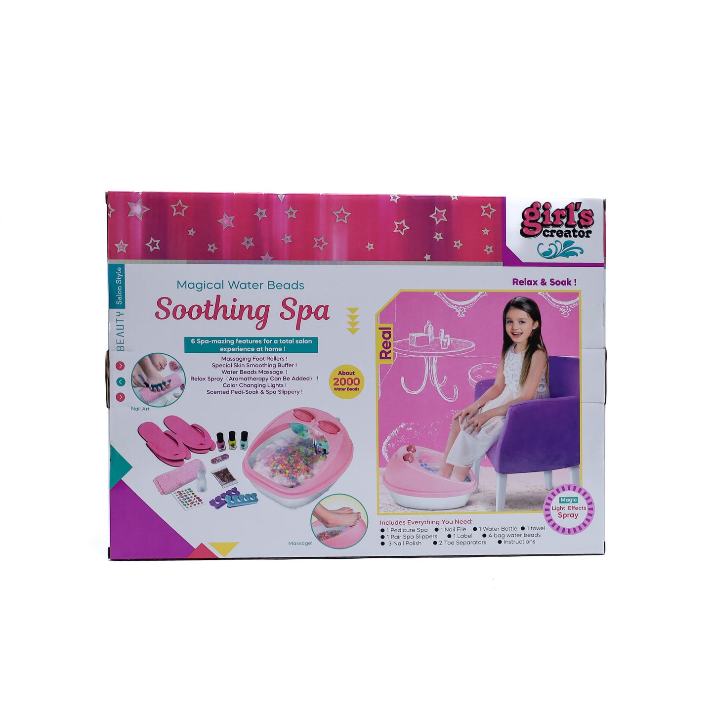 Footwash Soothing Spa Basin Set MBK-390