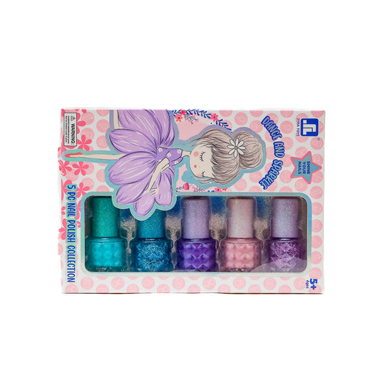 5 Pieces Nail Paint Collection 1030058