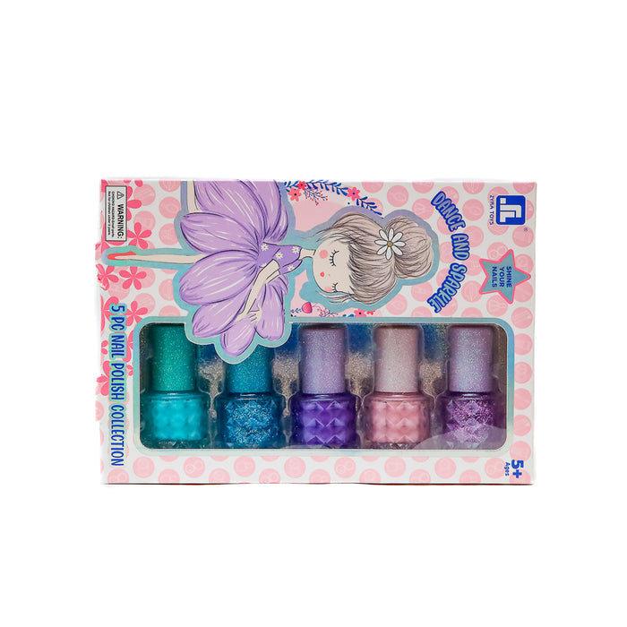 5 Pieces Nail Paint Collection 1030058