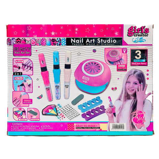 Beauty Nail Art Set with Pens 7059558