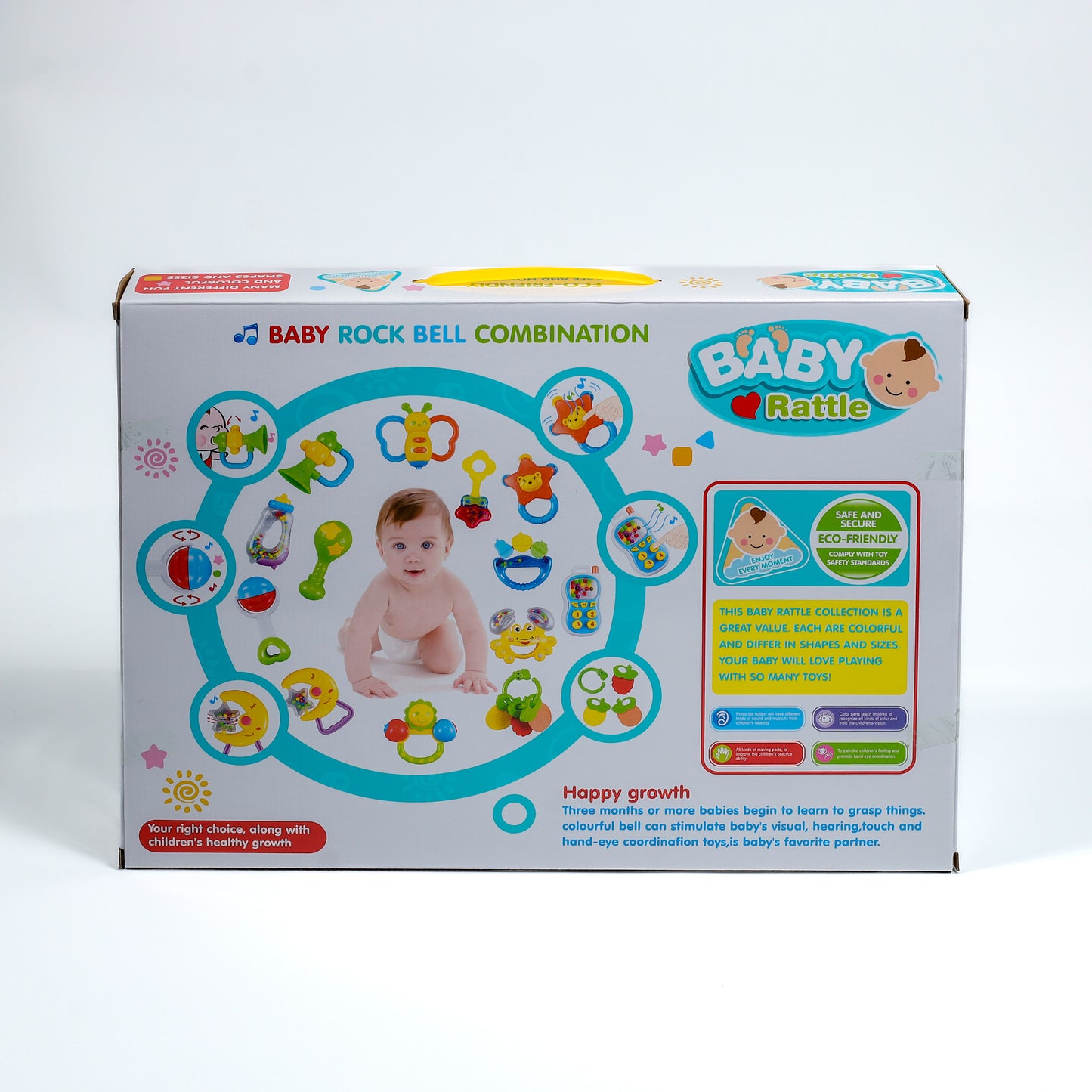 8 piece rattle set 666-7