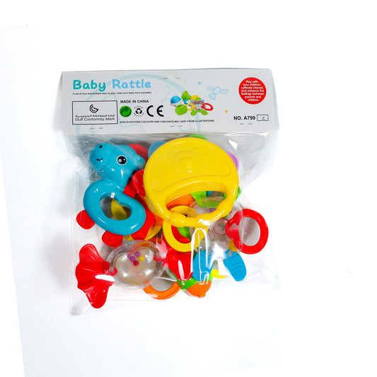 rattle set 6 pieces A799C
