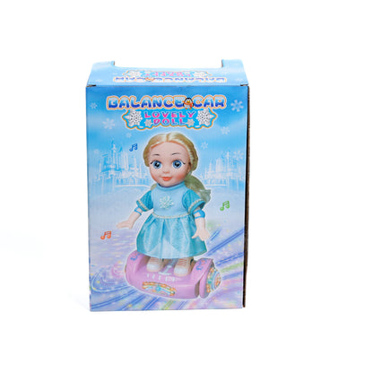 battery operated doll with hoverboard 9409-8