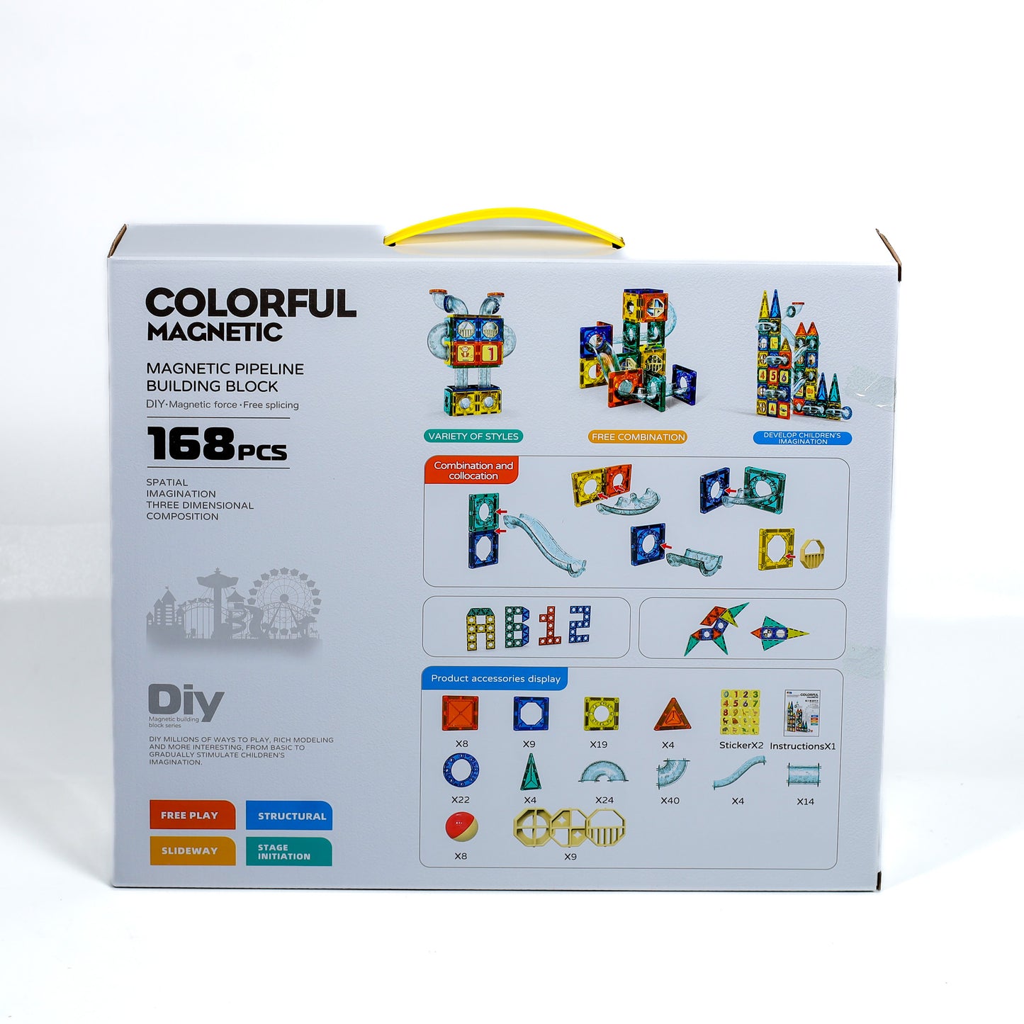 Magnetic Blocks Set (9923B)