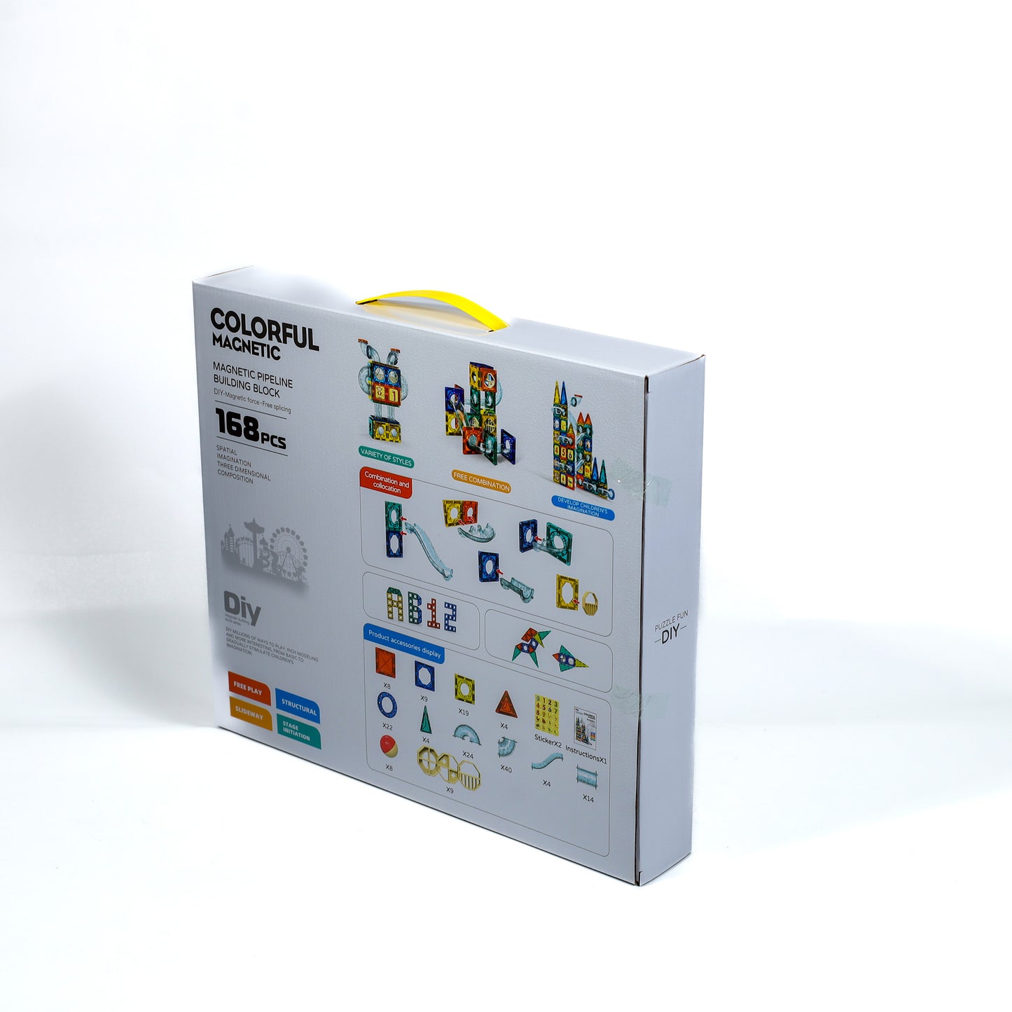 Magnetic Blocks Set (9923B)