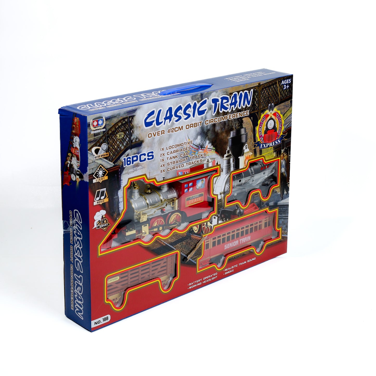 Train Set Battery Operated (188)
