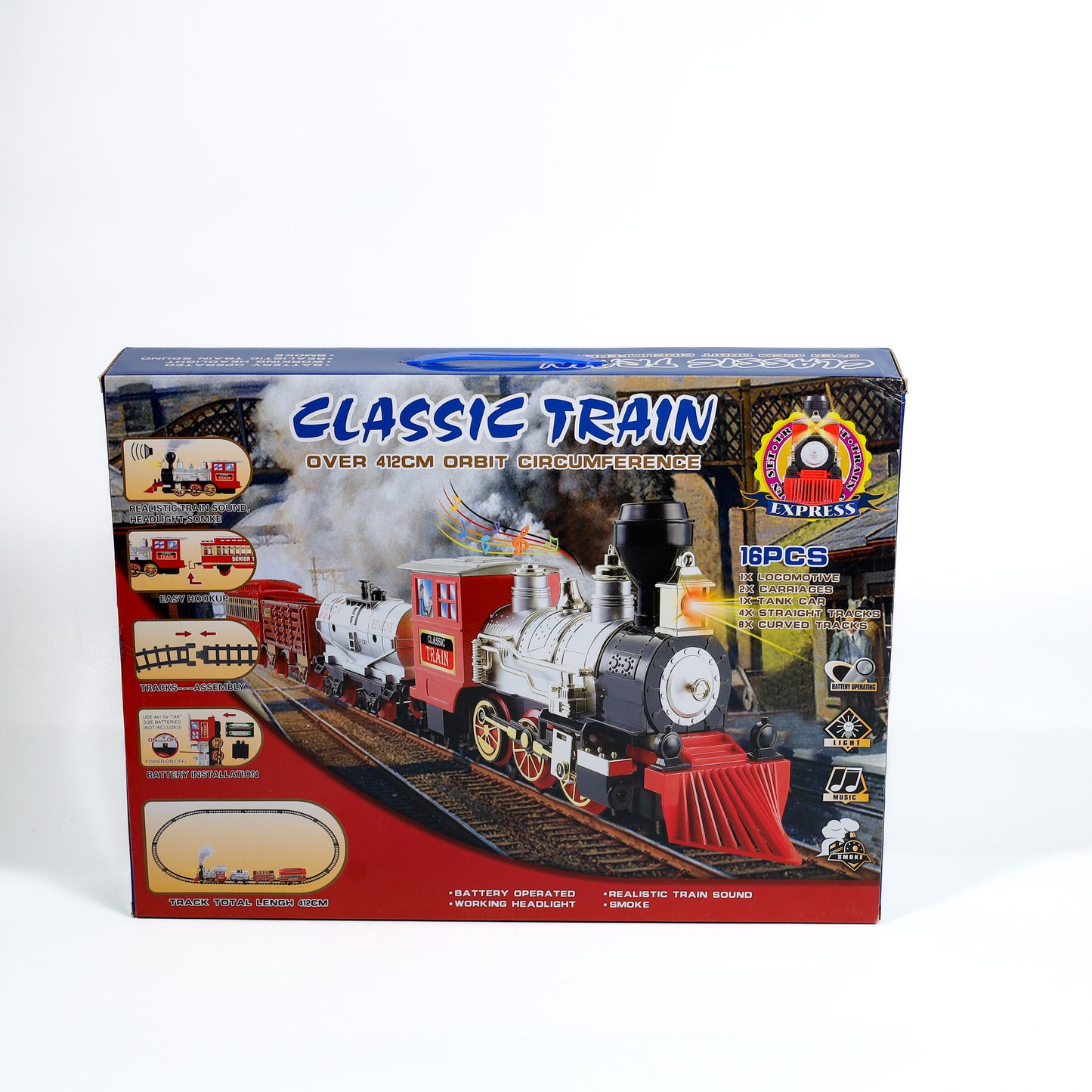Train Set Battery Operated (188)