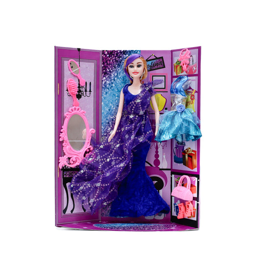 Fashionable Barbie Doll Set BBL77121
