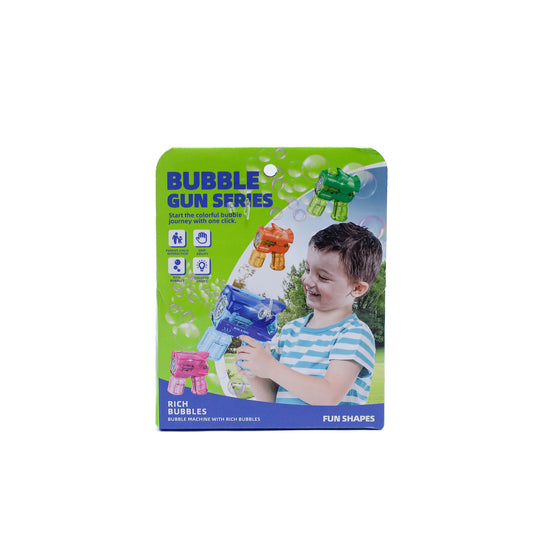Battery Operated Bubble Mini Bubble Gun P81918