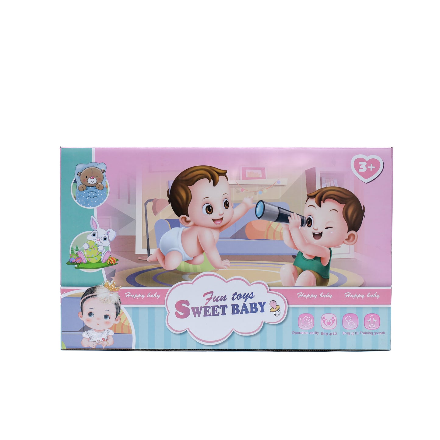 Sweet Baby-Doll Set with Accessories 60309EG-2