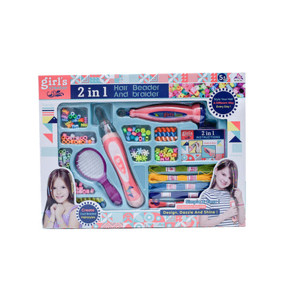 2 in 1 Hair Beader & Braider Set MBK-272K