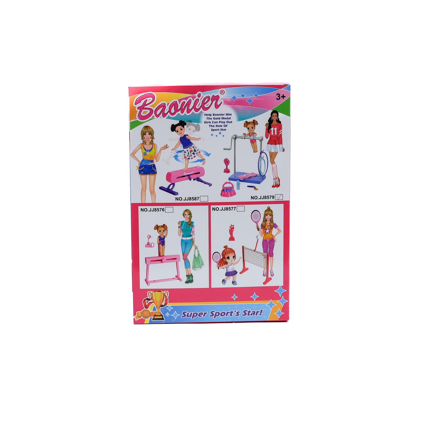 Gymnast Barbie Set JJ8579