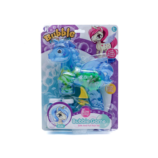 Battery Operated Pegasus Bubble Gun P8828D