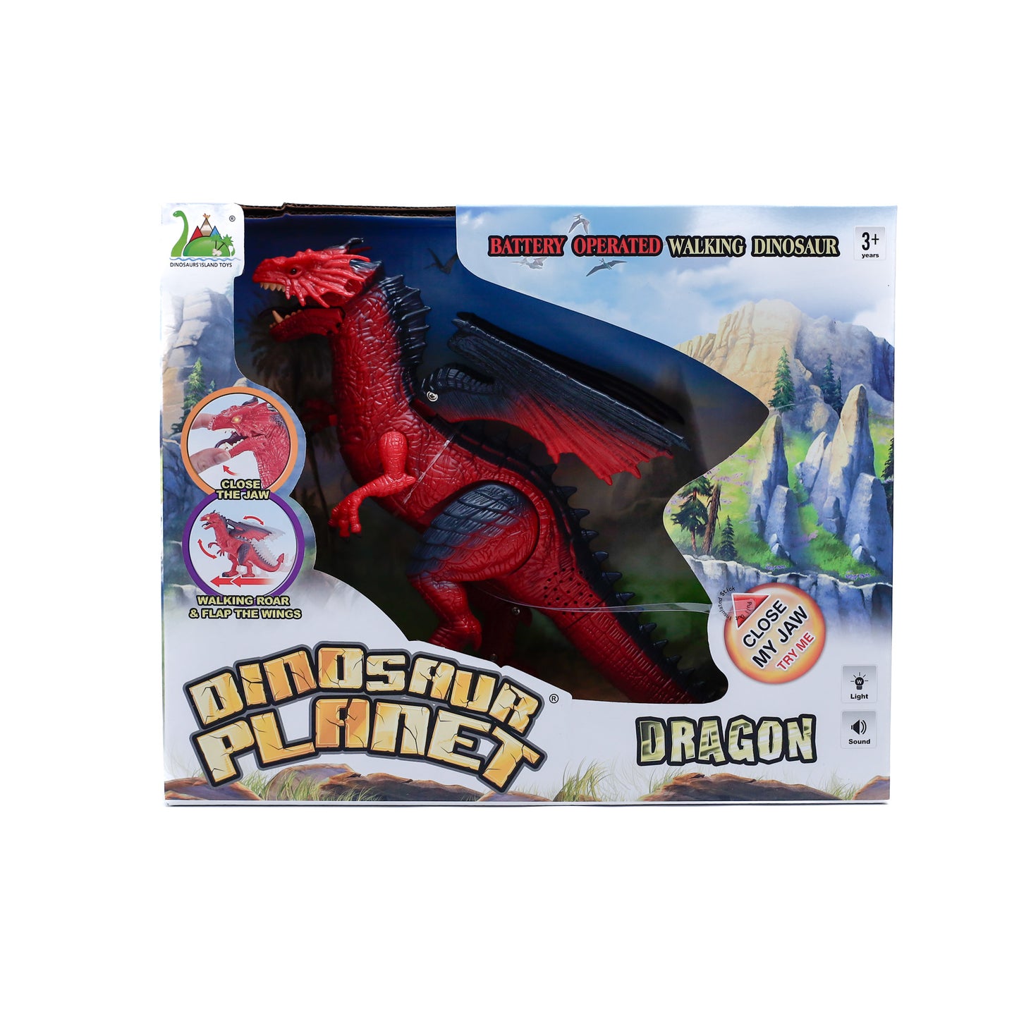 Battey Operated Walking Dragon RS6153
