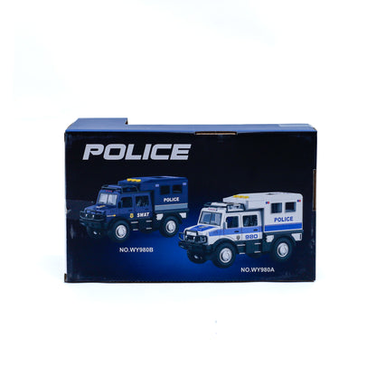 Friction Police Van WY980B