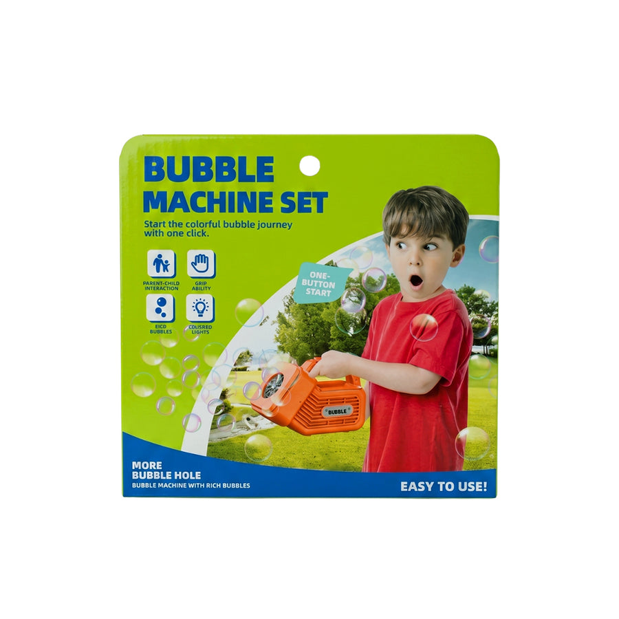 B/O BUBBLE TOYS W/LIGHT/2*100ML BUBBLE WATER/3.7VBATTERY PACK/USB CABLE 2COLOURS